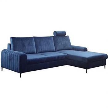 MIRJAN24 Monaco ML Ecksofa L‑Form – integrierter Bettkasten und komfortable Schlaffunktion