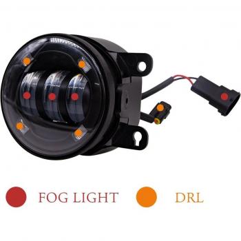 Car-styling 6000K 12V DRL Fog Lamps for Mitsubishi Galant