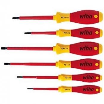 Wiha Electricians Screwdriver Set, Set of 6
