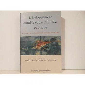 Développement durable et participation publique : De la contestation écologiste aux défis de la gouvernance