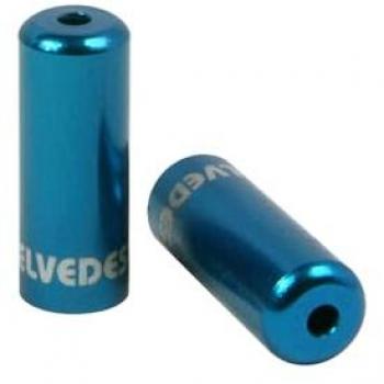 Elvedes Bremsgehäuse Endkappen Aluminium Ø4,2 mm (10 Stück)