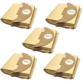 VHBW Replacement Paper Dust Bags Pack of 50 for Menalux 4885p, Brown