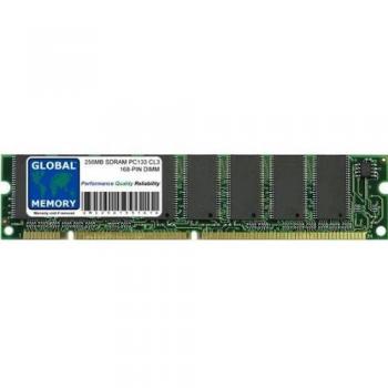 Mémoire RAM 256 Mo, PC133 à 133 MHz, 168‑pins DIMM, usage bureau