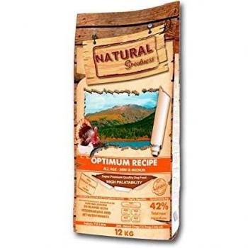 Aliment Sec Complet pour Chiens Optimum Mini & Medium 2 kg