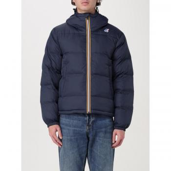 Men’s Navy K‑Way Winter Jacket, Light Fabric, M
