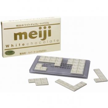 Meiji White Chocolate Puzzle Sweet: Creamy Melt