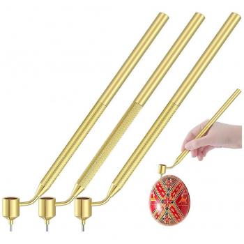 Trio Pysanka Cire Chaude – Oeufs de Pâques