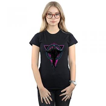 Maglietta Donna Harry Potter con Dementori Neon