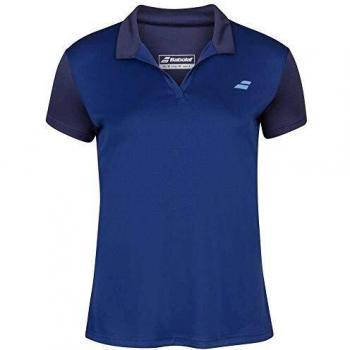 Babolat Dark Blue Polo Shirt for Girls, Size 164