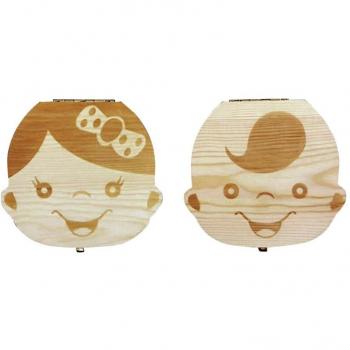 Houten Organizer voor Baby Herinneringen