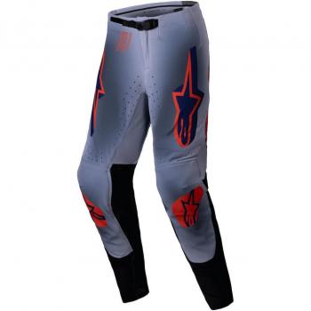 Alpinestars Pantaloni Cross Supertech Lipan Grigio-Arancio Fluo