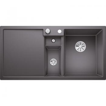 Lavandino Collectis 6 S alto 100 cm 51 cm, silgranit grigio – Blanco