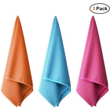 LAMA Chill-Tuch – 3er Pack aus Microfaser, ideal für Outdoor‑Aktivitäten