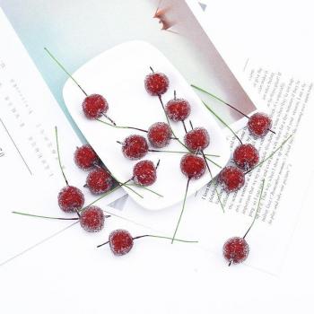 20-Piece Fake Fruit Wreaths for Bridal Accessories and Christmas Decor