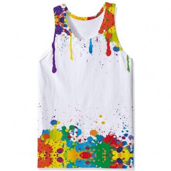 Camiseta Gráfica 3D de Calle