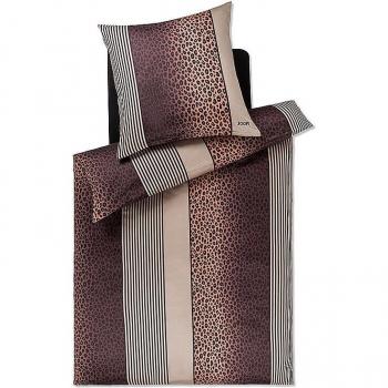 Joop Linge de lit LEO en satin 70x90cm / 140x220cm Stone