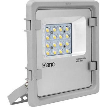 Twister 45W LED 3000K Gris Asymétrique IP65 IK08