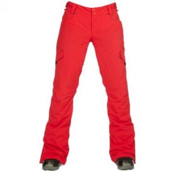 Pantaloni invernali Billabong Adiv Nela rosso per donna
