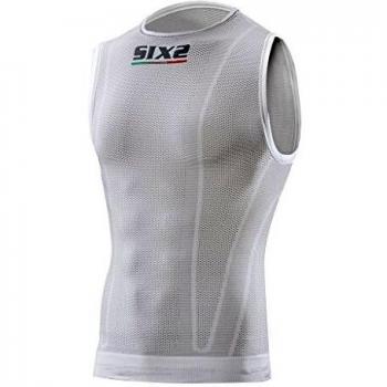 Sixs Maglietta Senza Maniche Carbon Bianco S