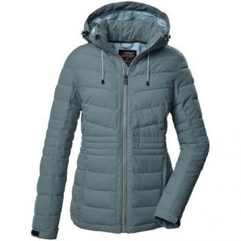 Killtec Kapuzen-Steppjacke KOW 10 WMN QLTD – Größe 46, unifarbenes Obermaterial