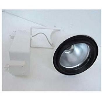Projecteur orientable blanc 3 allumages 230V iodure 70W G12
