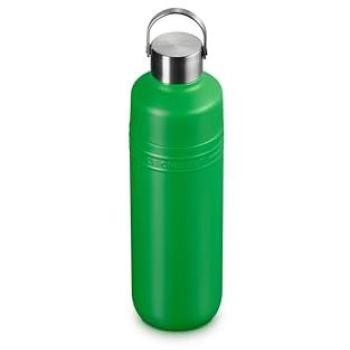 Le Creuset 1 Liter Bamboo Vacuum Flask – Stainless & Green