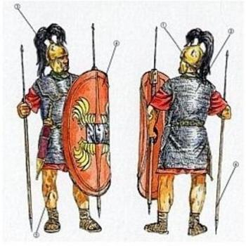 Set de Figurines Infanterie Romaine