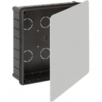 Caja de Plástico Solera 200x200x65mm con Tapa y Garras de Fácil Uso