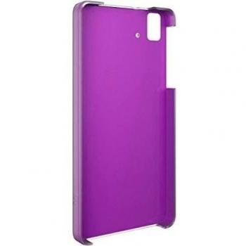 Funda Cristal para BQ Aquaris E5, color violeta