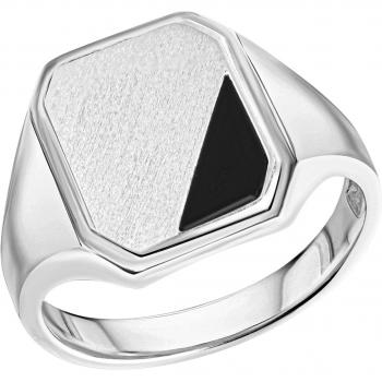 Silberring „Firetti“ Herren – 21 mm, Sterlingsilber, 925, mit Akatlack
