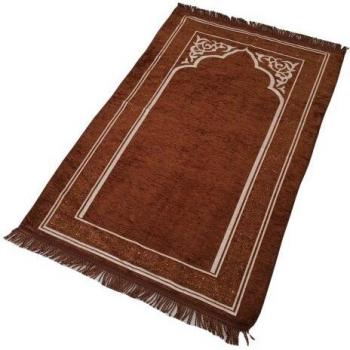 Alfombra de oración con borlas y bolsa, 70x110CM