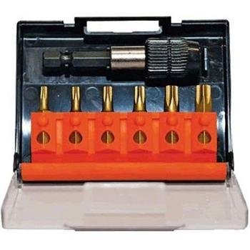 Porta inserti per viti Torx 7 pz