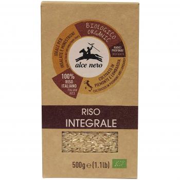 Alce Nero Organic Brown Rice Whole Grain 500g
