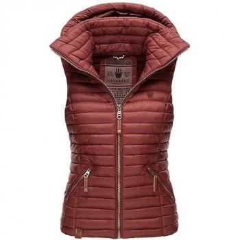 Navahoo Shadaa gewatteerde vest voor dames – licht en afneembare capuchon