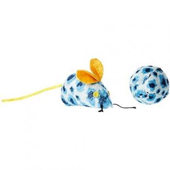 Duvo Plus Ratón con Bola Leopardo para Gatos