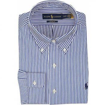 Polo Ralph Lauren Homme – Chemise bleue sur mesure, taille S