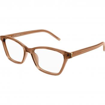SAINT LAURENT Women's Brown Transparent Frames