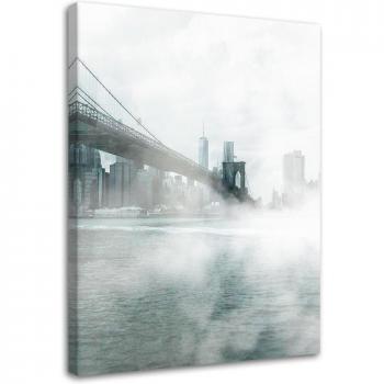 Poster Ceață Brooklyn 40x60 Blu