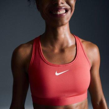 Nike Swoosh Bras Rose Femme