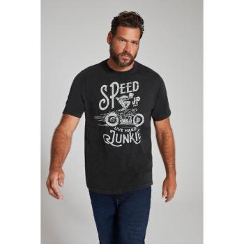 T-shirt Nero Uomo Speed Junkie 5XL a mezze maniche