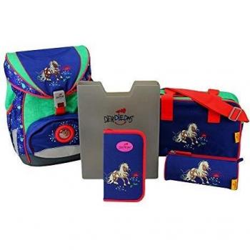 Der ErgoFlex Schulranzen‑Set 5 Tlg., inkl. Rückenstütze, 5 Teile