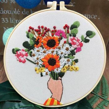 Pack de broderie créative pour novices