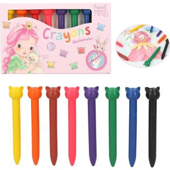 Pastelli a cera multicolore Princess Mimi