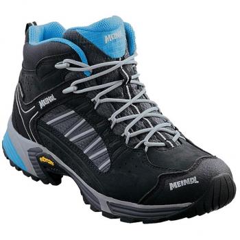 Meindl Damen Leichtwanderschuh SX 1.1 Lady GTX Mid Trekking-& Wanderstiefel, Schwarz Azur, 37.5 EU