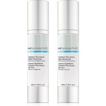 MD Formula Coldtox Pro-Active Pack de Hidratación Día y Noche