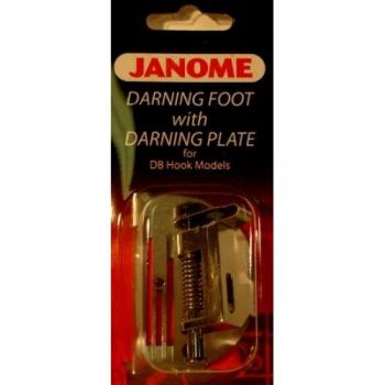Janome 1600P Darning Plate Quilting Foot – Free Motion Design