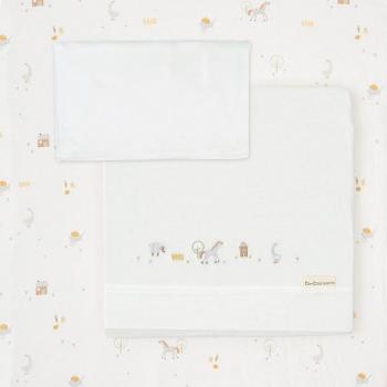 Tríptico Bimbidreams Cuna 60x120 Cm Farm