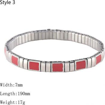Phnom Penh Style Stainless Steel Bracelet