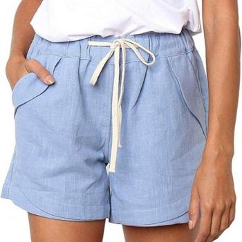 Shorts femmes de yoga d'été, coupe haute, style sportif, respirant et décontracté