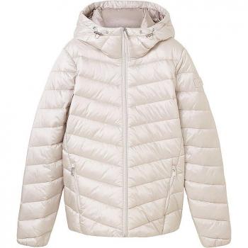 Veste d’hiver Tom Tailor femme, beige matelassée